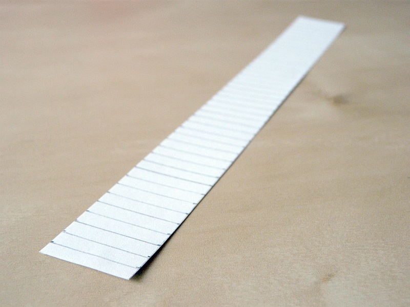 papírová rozeta s washi páskou