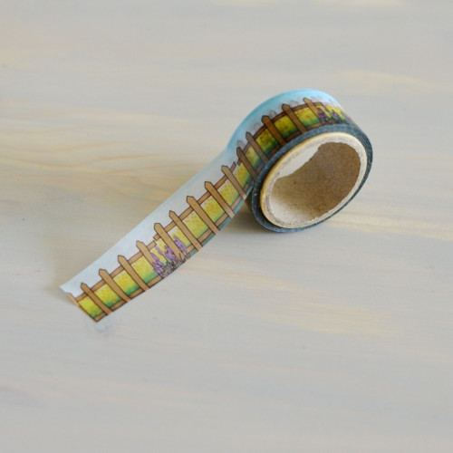 washi páska vlnkatá "plot"