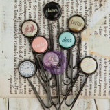 sada ozdobných kancelářských sponek "F"