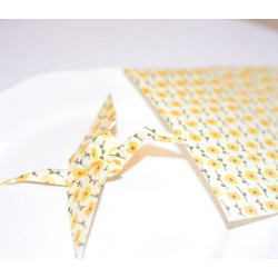 washi papír origami "mimosa" 1 ks