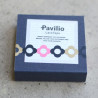 pavi páska "floreal bracelet pink" 10 mm x 6 m