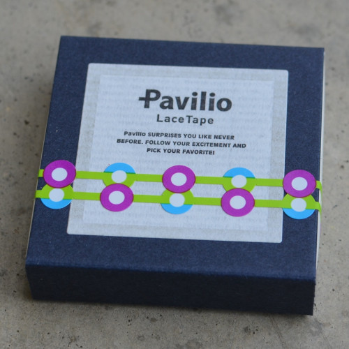 pavi páska "button green" 10 mm x 6 m