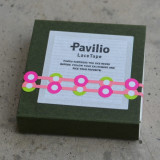 pavi páska "Button pink" 10 mm x 6 m