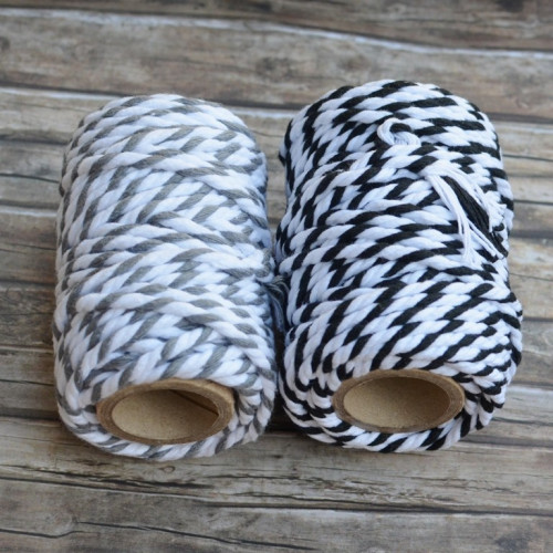 10 m baker´s twine chunky "černá"