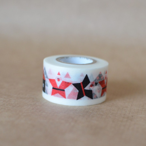 washi páska "santa"