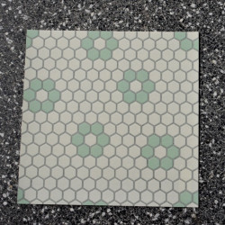 mt casa sheet "hexagon" 23 x 23 cm