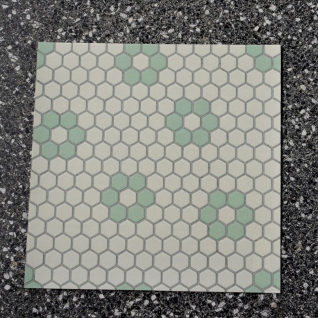 mt casa sheet "tile hexagon maxi" 46 x 46 cm