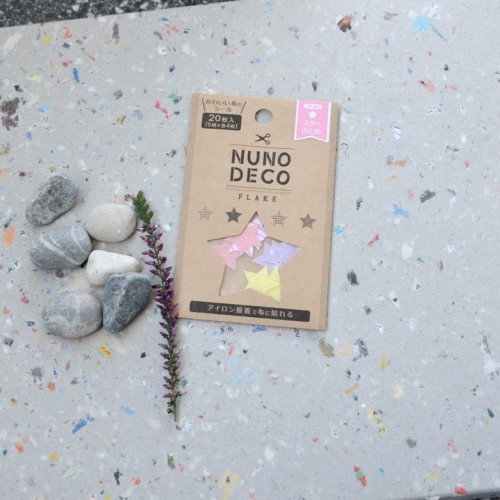 látkopáska nuno deco tvary "hvězdy růžová"