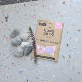 látkopáska nuno deco tvary "mašle růžová"