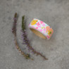 látkopáska nuno deco "květinková světlá" 15 mm x 1,2 m