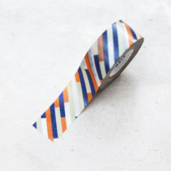 washi páska "navy stripes" 15 mm x 7 m