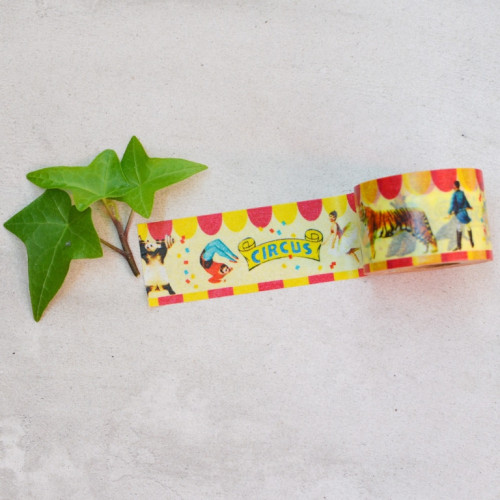washi páska "cirkus" 25 x 7 m