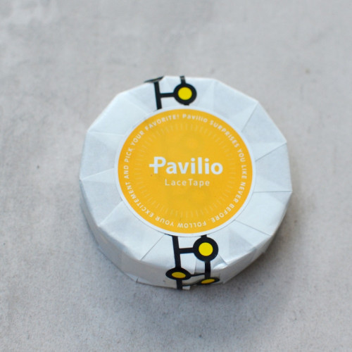 pavi páska "Medaka no tamago Yellow" 15 mm x 12 m