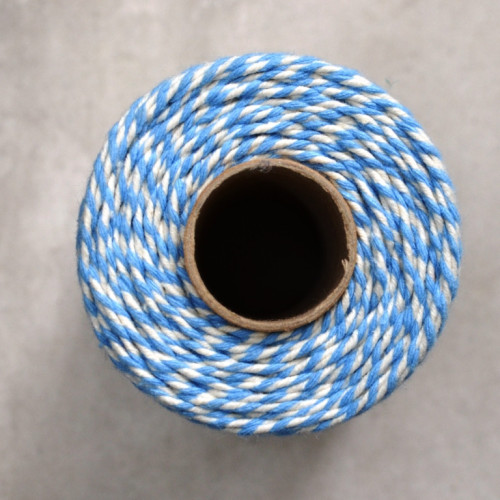 100 m baker´s twine "sky blue"