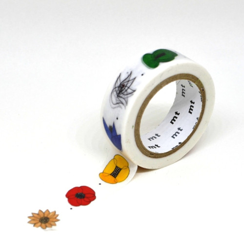 mt washi páska "Ichiro Yamguchi hana" 15 mm x 7 m