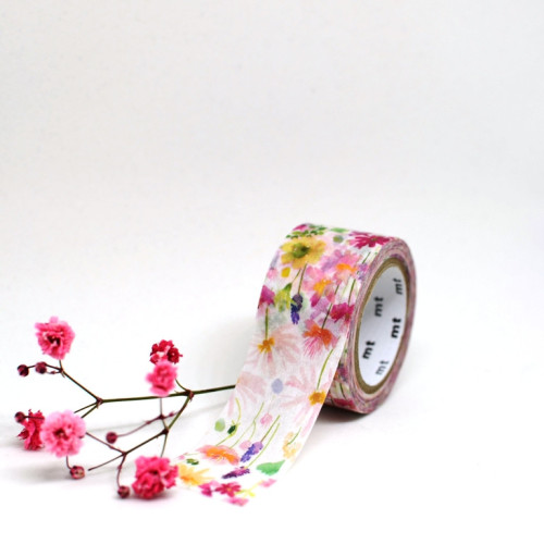 mt washi páska "bluebellgray Summer" 24 mm x 7 m