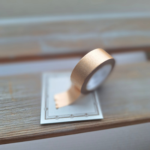 mt washi páska "champagne gold" 15 mm x 7 m